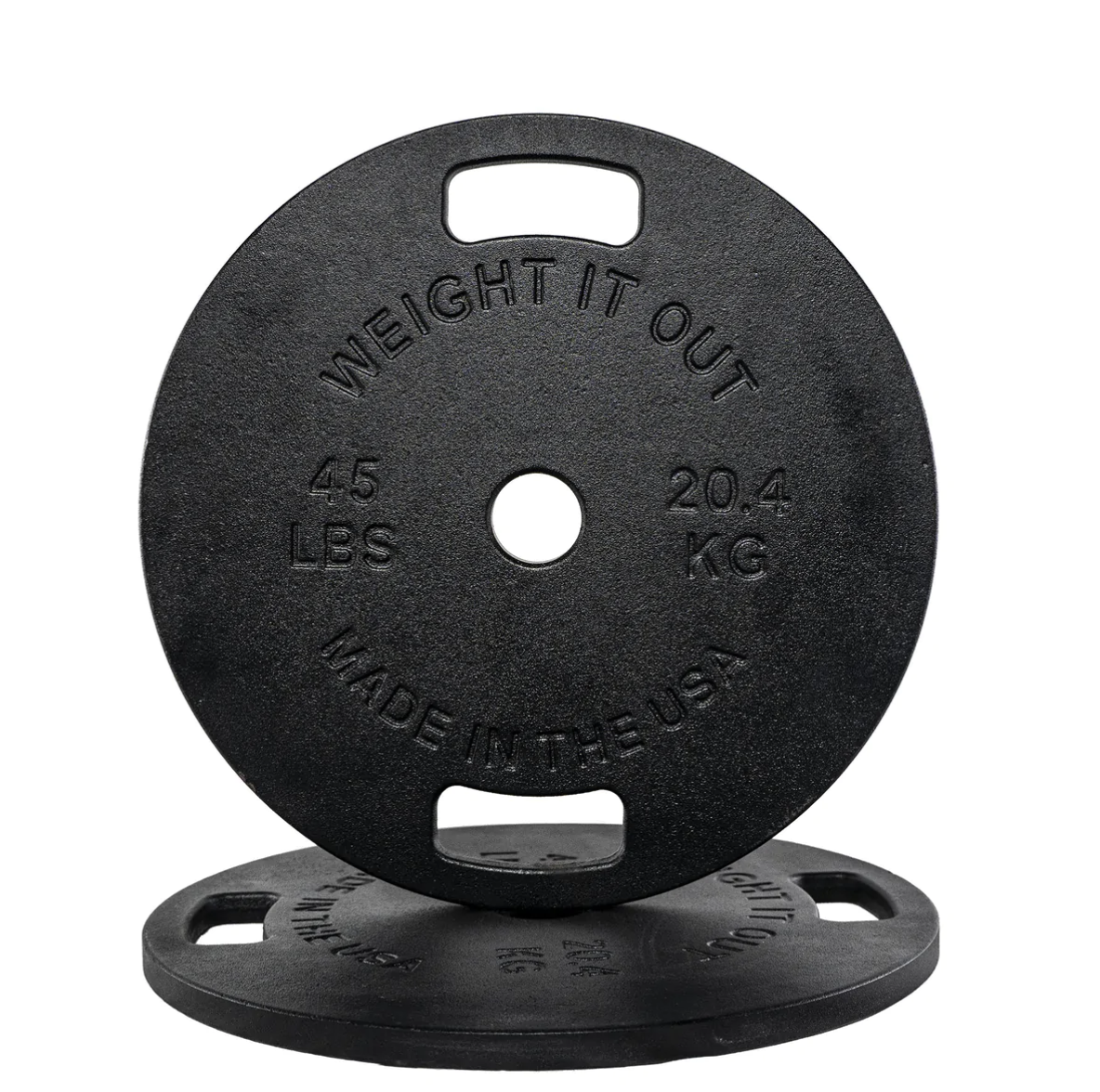 1â€³ Standard Flat Cast Iron Weight Plate 
