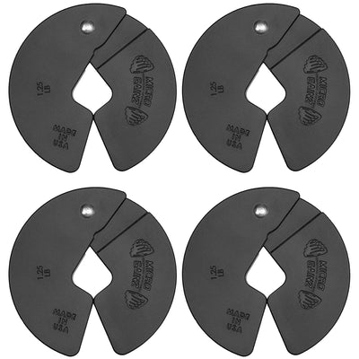 Micro Gainz 1.25LB Dumbbell Fractional Weight Plates 2 or 4 Piece, for Dumbbell Training