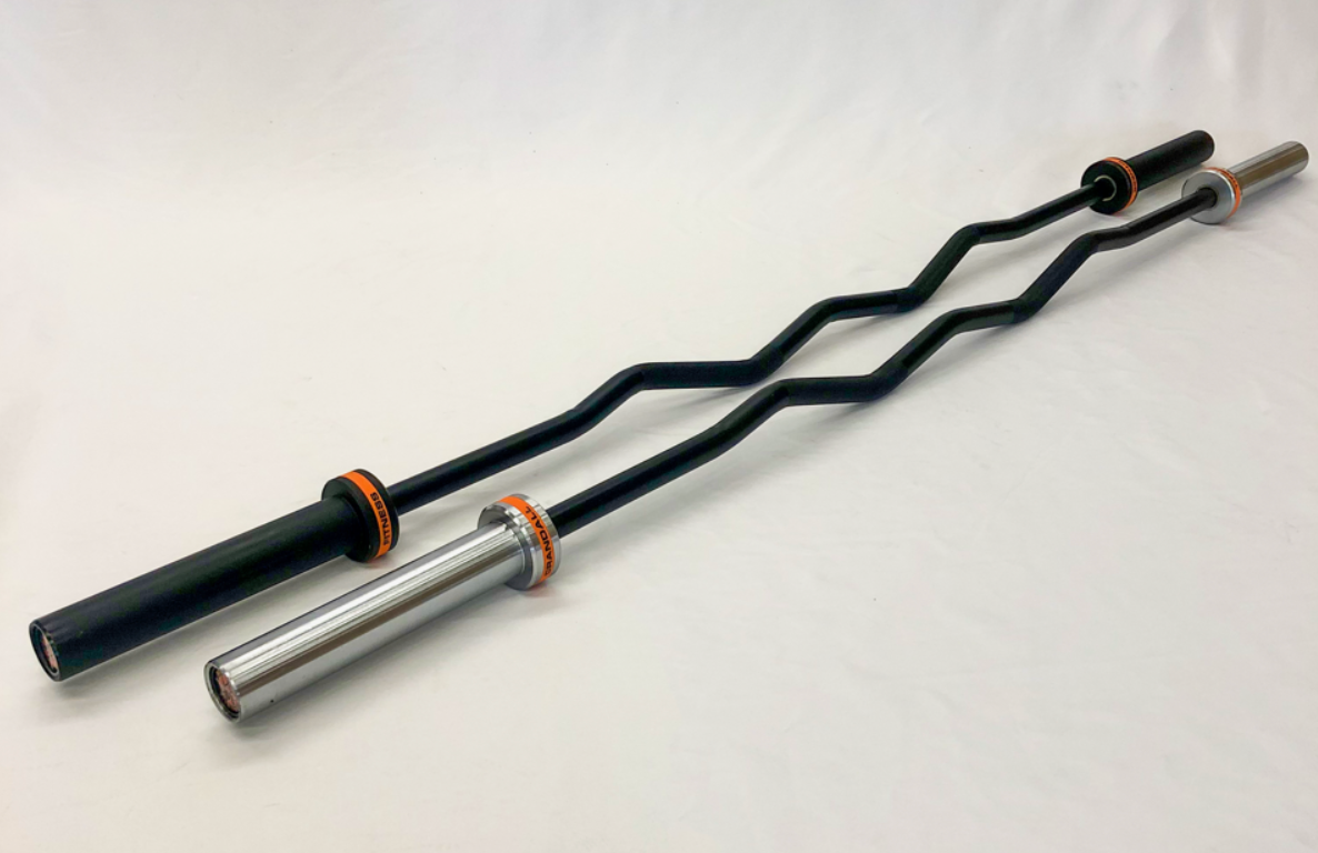 Crandall Fitness Rackable Cerakote EZ Curl Bar Garage Gym Outfitters