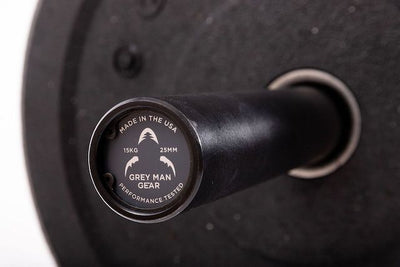 Grey Man Gear Olympic Barbell - 15KG/33LB