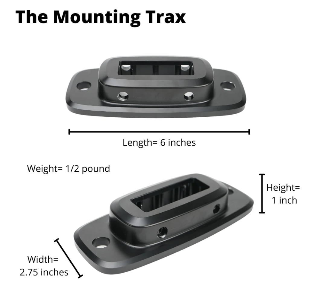 StackTrax - Additional Mounting Trax (2 Pack)