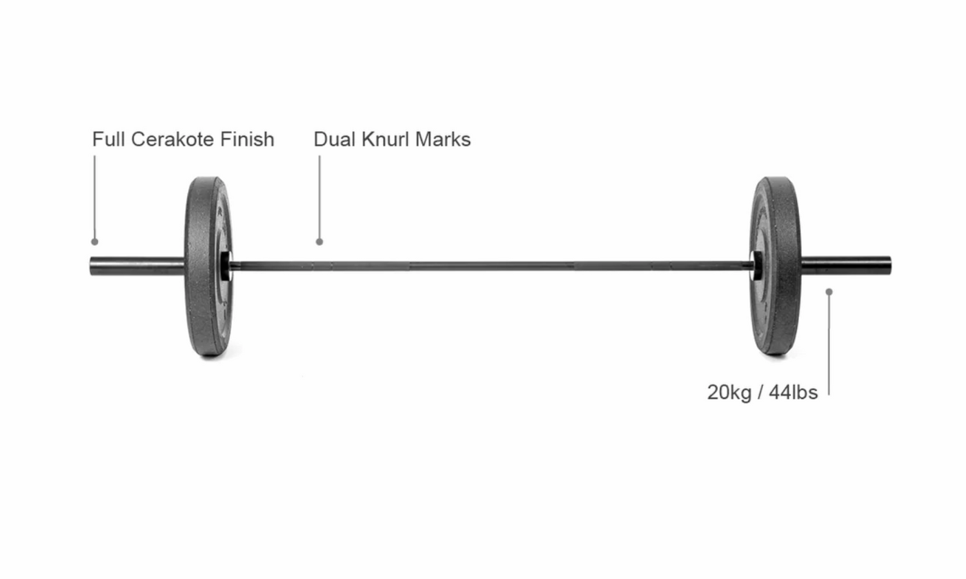 Grey Man Gear Olympic Barbell - 20KG/44LB