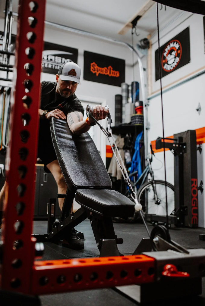 UPS Low Universal Pulley System Garage Gym Outfitters