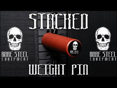 8MM STACKED WEIGHT PIN (Bare Steel Version)