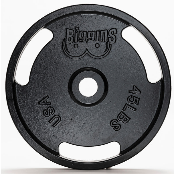 Biggins Iron - Machined Cast Iron Training Plates (PAIR)